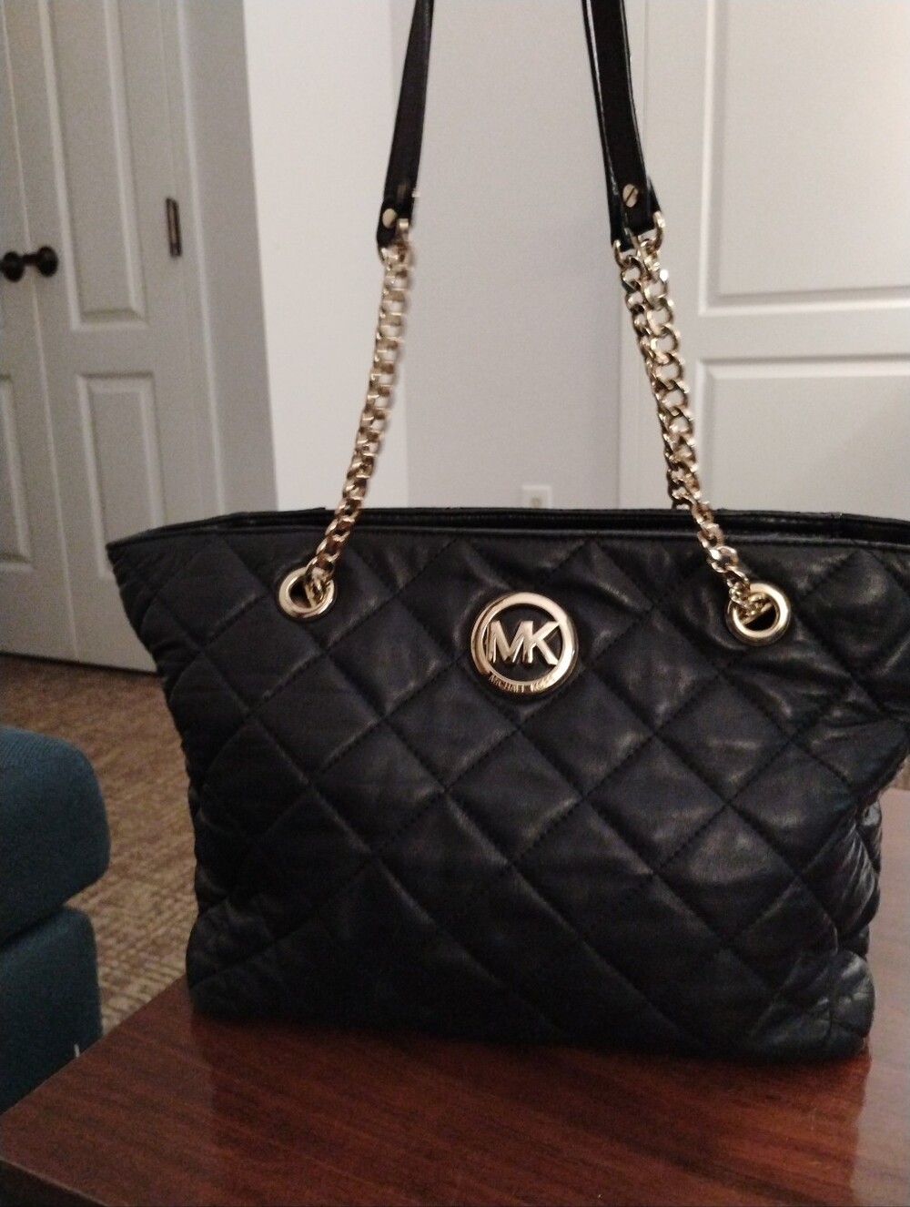 Michael Kors Quilted Handbag - Picture 3 of 11